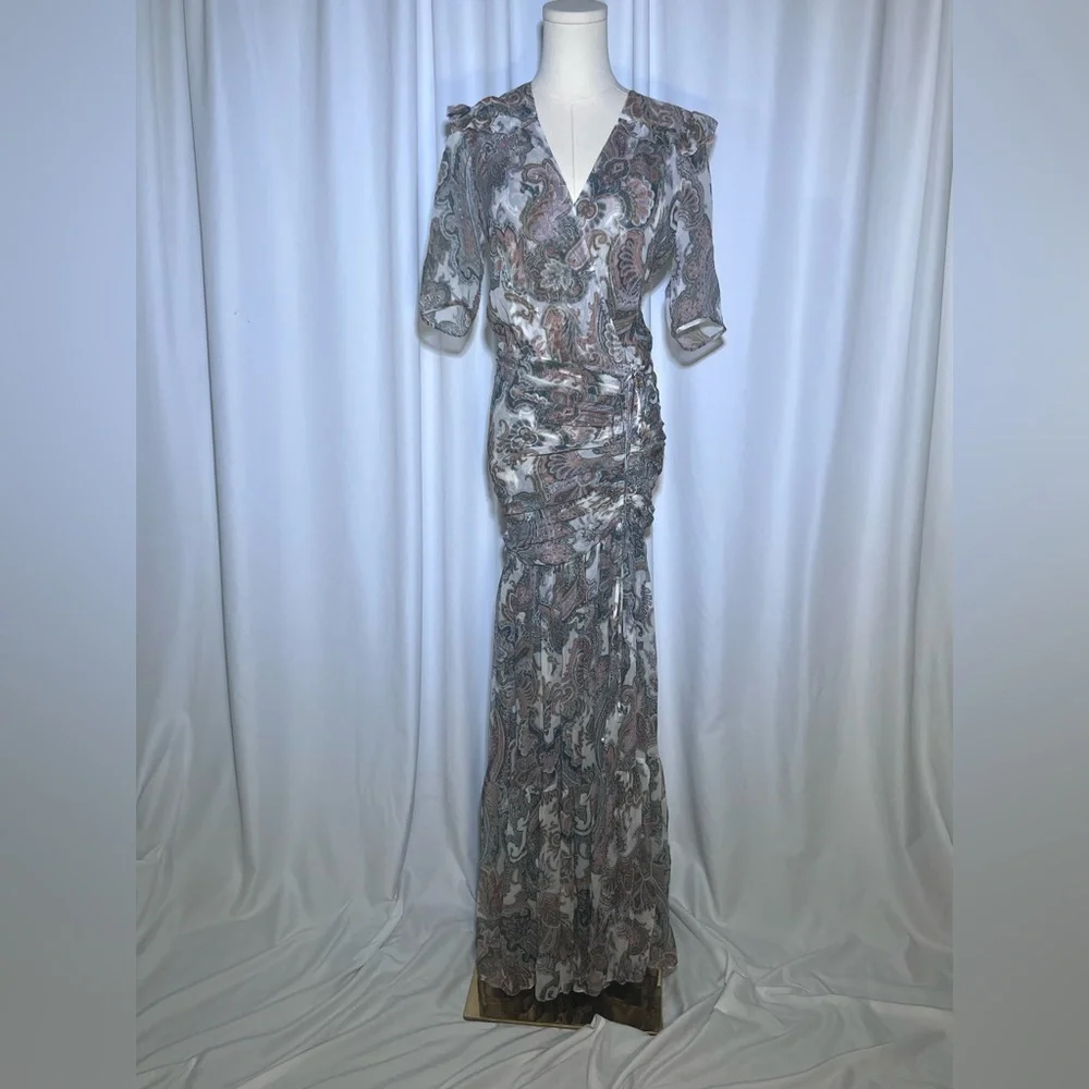 Veronica Beard Silk Mick Dress | 2 NWT - Picture 9 of 16